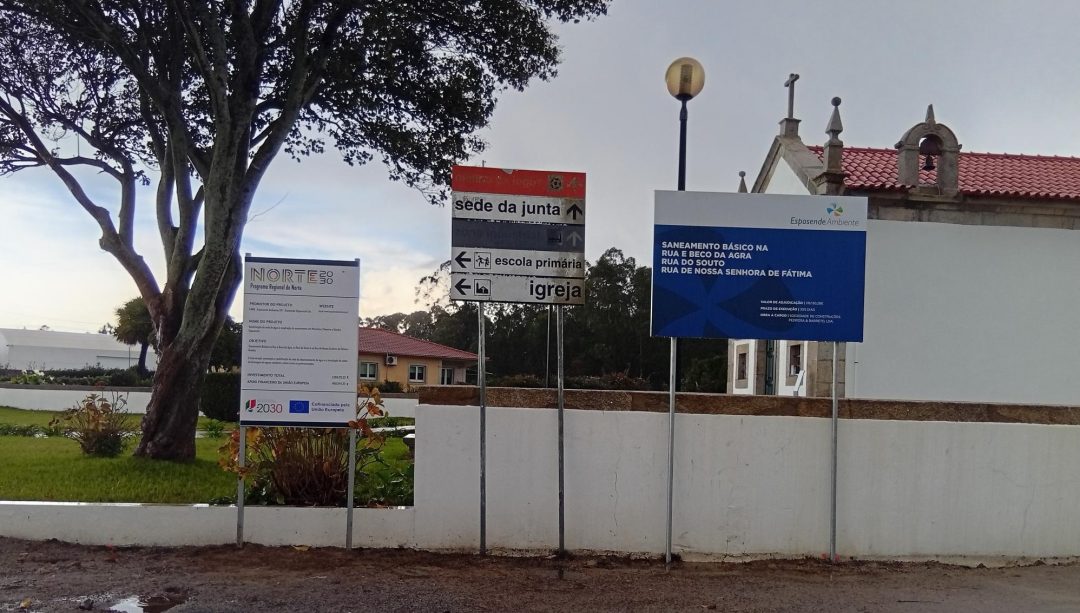 Placa Norte 2030 Rua da Agra e Outras