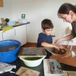 Jardim de Infância de Forjães participa na Oficina Vamos Reciclar Papel 3 DSCF9182 1