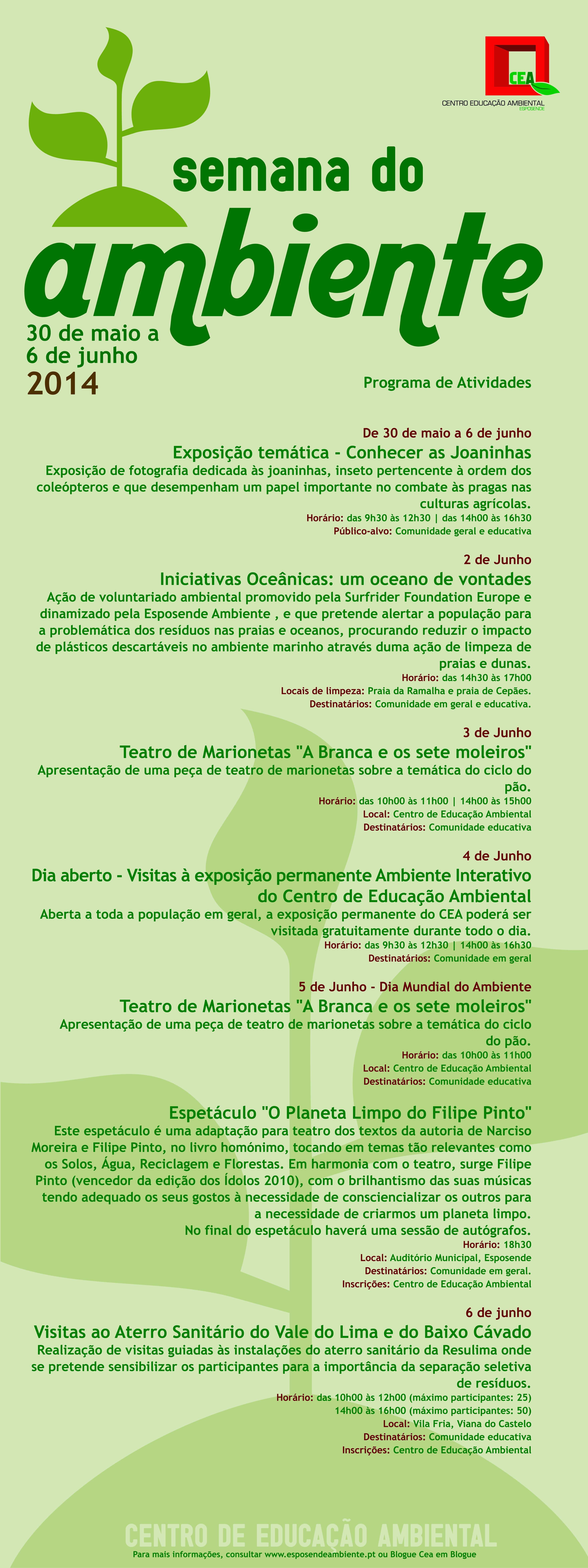 Semana do AmbienteCEA Semana do AmbienteCEA 1