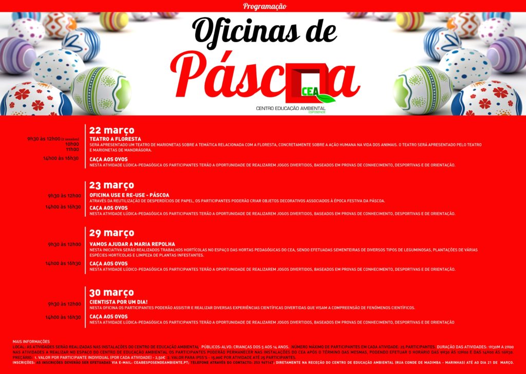 Oficinas de Ferias da Pascoa 2016 1