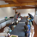 Crianças do pré-escolar do Centro Social da Juventude Unida das Marinhas participaram na oficina Vamos Reciclar Papel! 1 IMG 3142