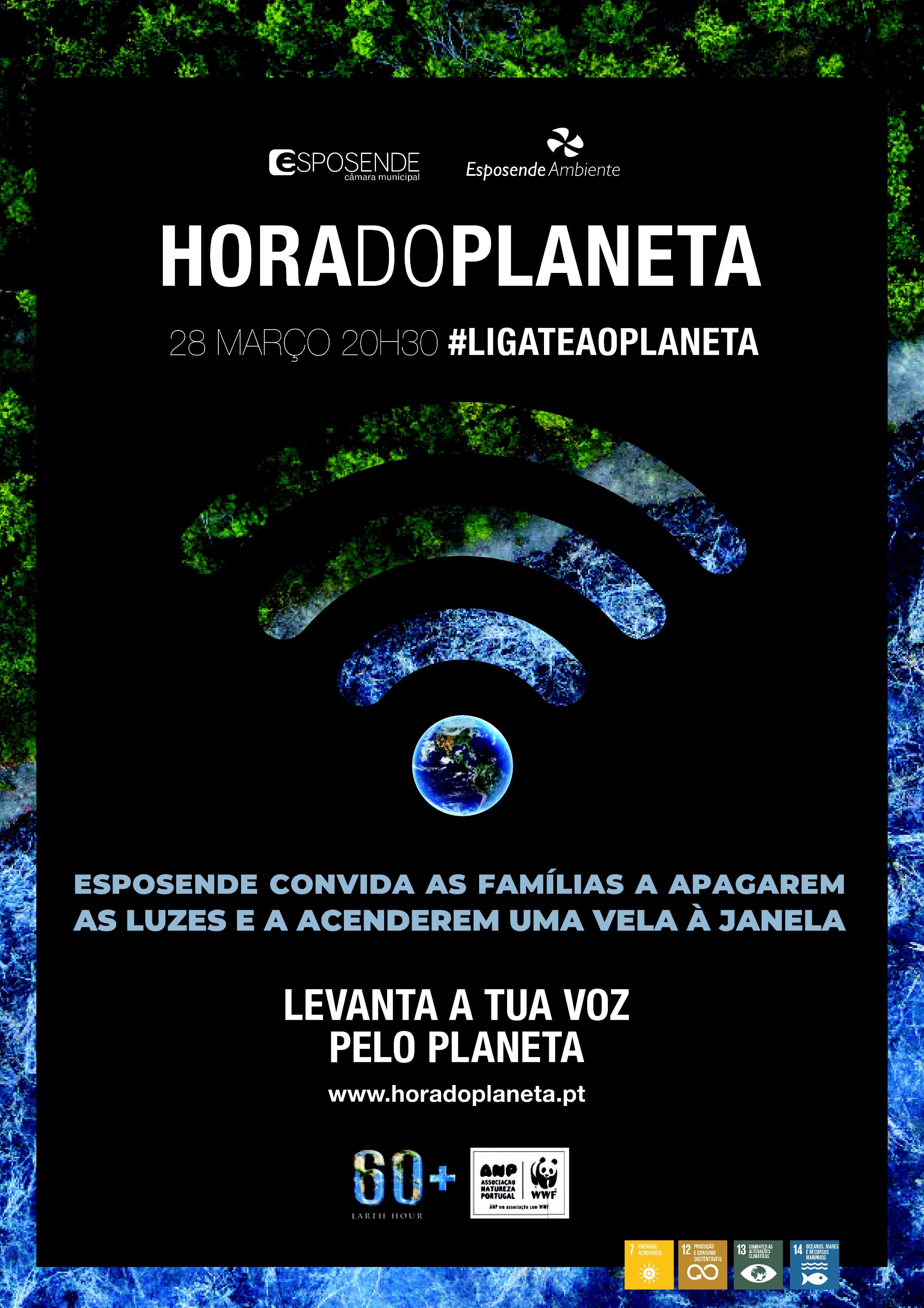 cartazHORA PLANETA20